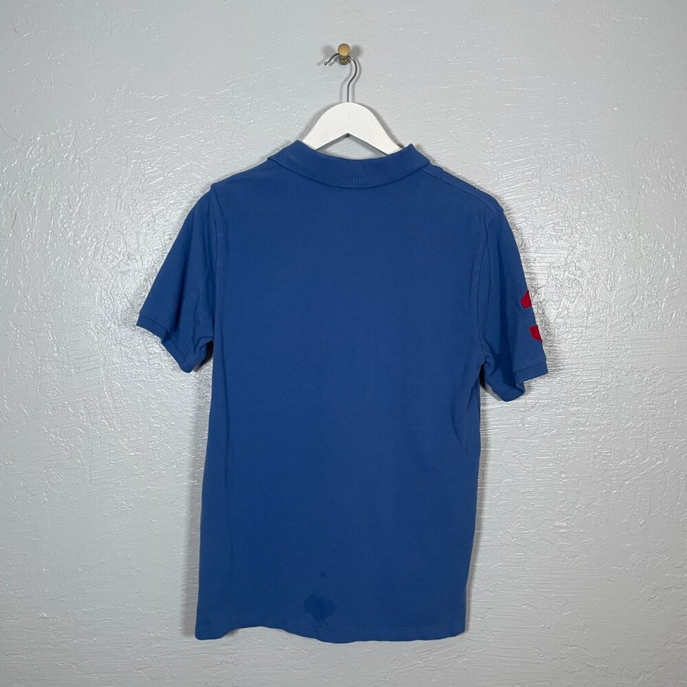 Polo Ralph Lauren Boys XL Blue Red Big Pony #3 Polo Shirt Cotton Preppy - Picture 6 of 10